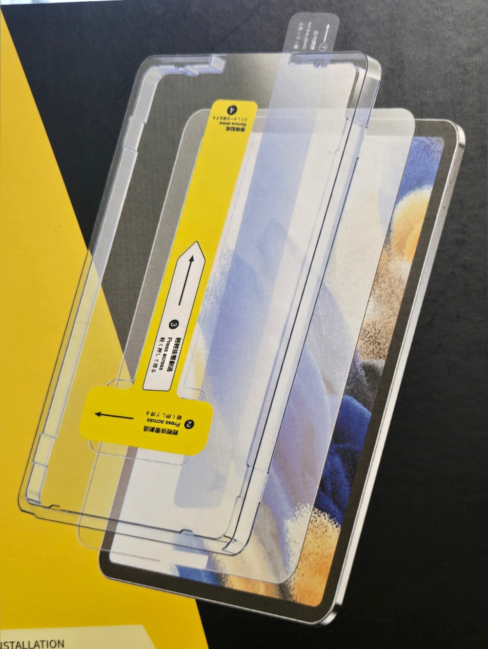 iPad Pro 13” 2024 Tempered Glass Screen Protector 9H HD Clear Easy Install NIB - Picture 7 of 7